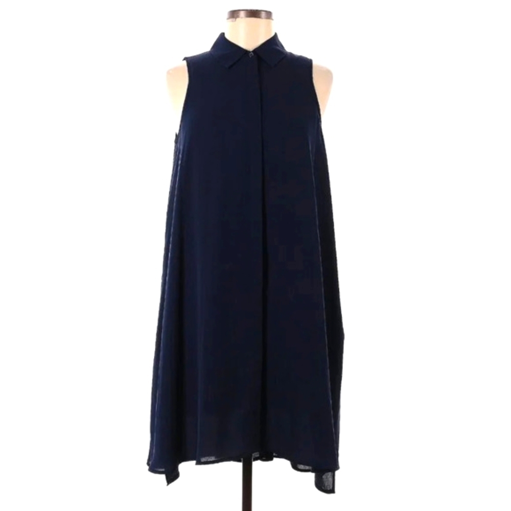Adrianna Papell Chiffon Shirt Dress
